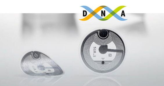NFC etikett Circus Pro NTAG424 DNA ø22mm, RFID tag and inlay