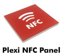 Självhäftande NFC-panel i plexiglas – med bild eller logotype - enligt din design