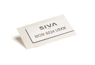 UHF Etikett MoM 6024 VDA 60x24mm på metall