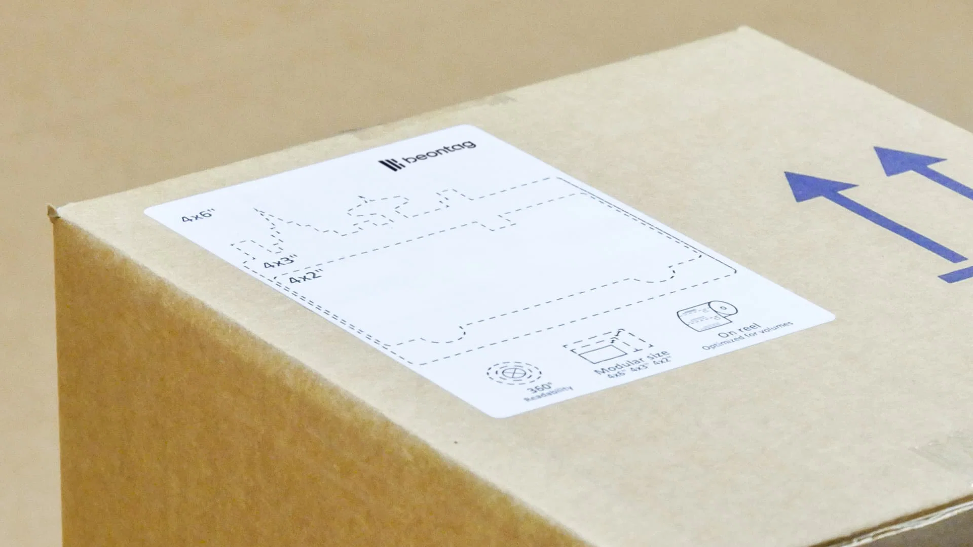 UHF RFID-etiketter Crosswave Neo för logistik
