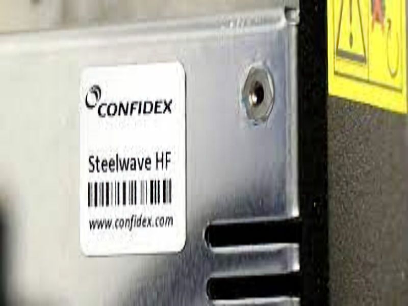 Confidex Steelwave HF - en flexibel industriell 13,56 mHz RFID-etikett eller tagg på metall