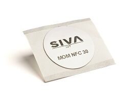 NFC RFID-etikett 30mm diam, på metall